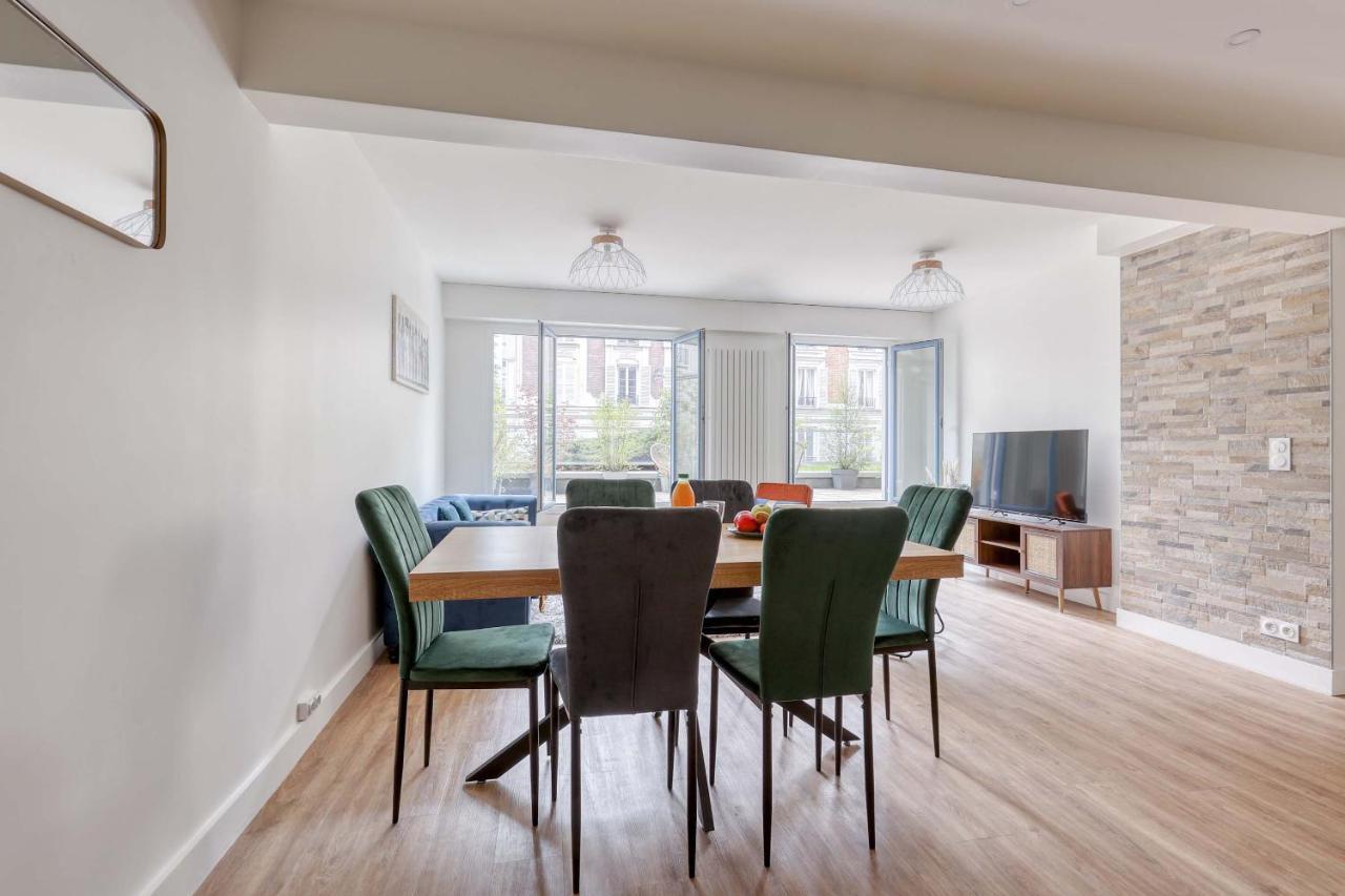 Apartment Branded New 4 Bdrs Flat - Huge Terrace - Prime Loc Paris